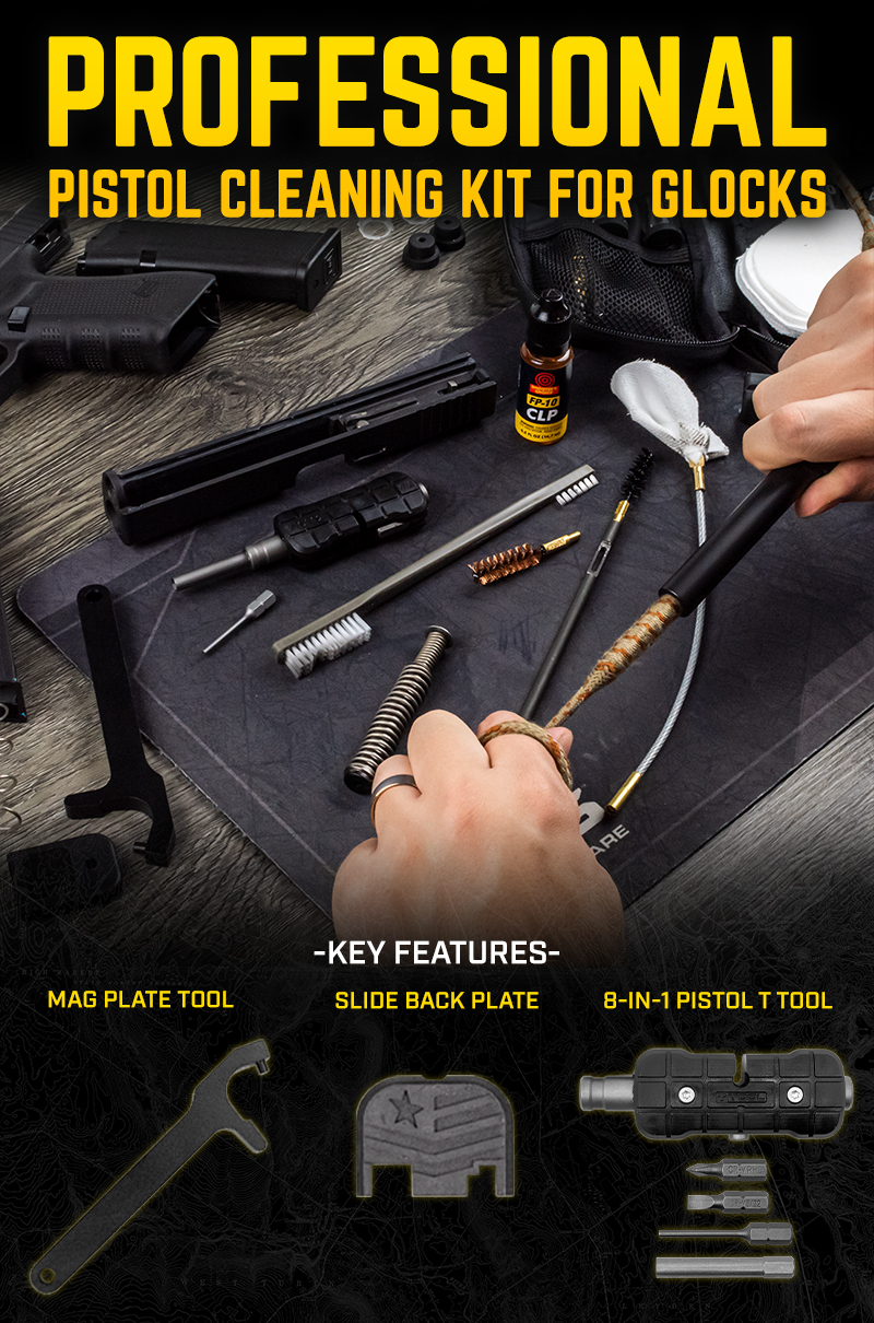 Professional Pistol Cleaning Kit for Glocks