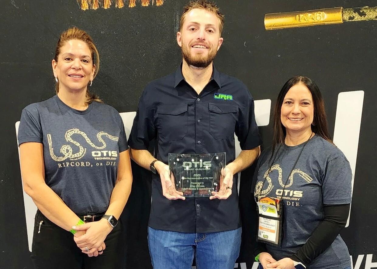 Riley Durose Jeff Robles & Associtates 2025 Otis Technology Sales Representative of the Year